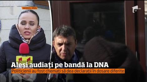 Aleși audiați pe bandă la DNA. Politicienii au fost chemați să dea declarații în dosare diferite