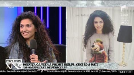 Doinița Oancea a primit un inel chiar de ziua ei: ”Ar putea fi inelul de logodnă”