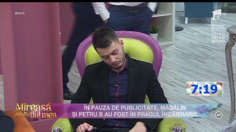 Mădălin şi Petru B, la un pas de bătaie!