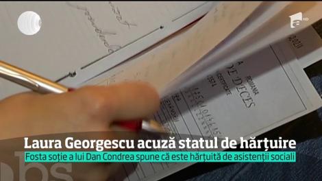 Laura Georgescu acuză statul de hărţuire, după ce a rămas fără custodia fiicei sale