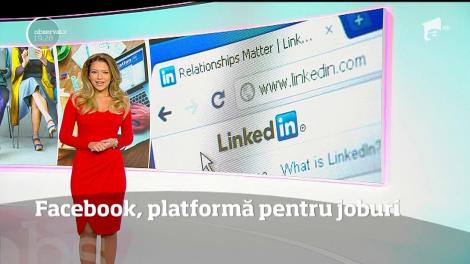 Facebook, o platformă pentru joburi