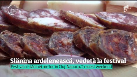 Slănina cu ceapă, vedetă la târgul delicateselor de la Cluj-Napoca