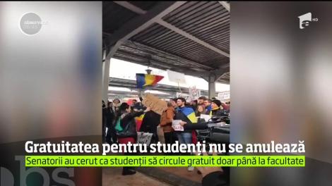 Studenţii vor putea circula în continuare gratuit pe calea ferată!