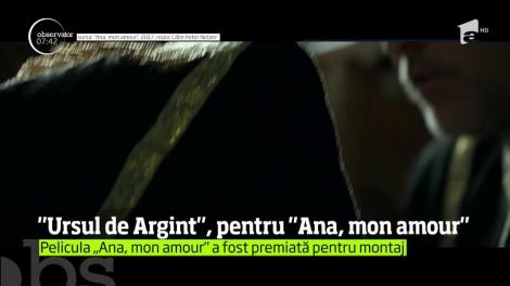 Pelicula „Ana, mon amour" a fost premiată cu Ursul de Argint pentru montaj