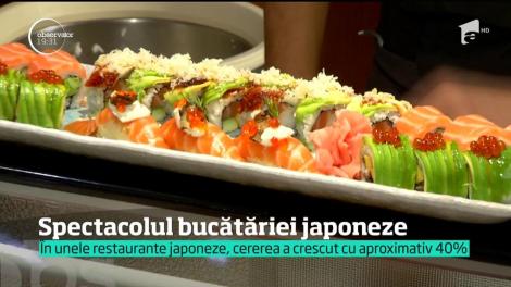 Tot mai mulţi români preferă bucătăria japoneză