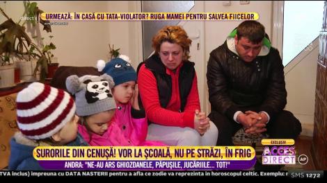 Surorile din cenușă vor la școală, nu pe străzi, în frig!