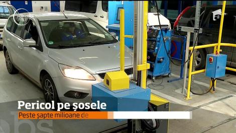 Pericol pe șosele. Peste șapte milioane de mașini au fost înregistrate în trafic, în 2016