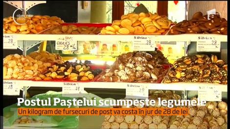 Postul Paştelui creşte preţul legumelor!