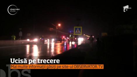 Ucisă pe trecere. O femeie în vârstă de 59 de ani din judeţul Cluj şi-a pierdut viaţa