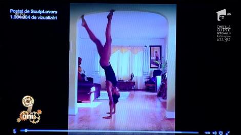 Secrete de balerină! Cum măsoară un perete o colegă de breaslă d-ale Flaviei!