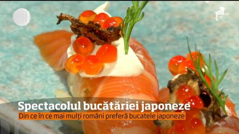 Bucătăria japoneză se bucură de un real succes în România! Care sunt cele mai iubite preparate