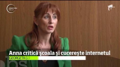 Eleva Anna dintr-a șaptea - micuța care răstoarnă un întreg sistem de învățământ pe Facebook!