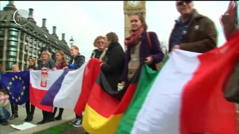 Britanicii, solidari cu imigranții UE