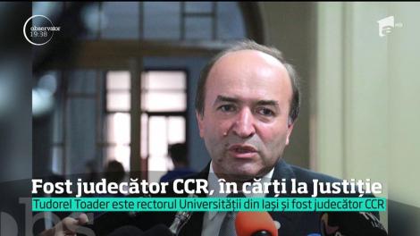 Fost judecător CCR, în cărţi pentru funcția de ministeru al Justiţiei