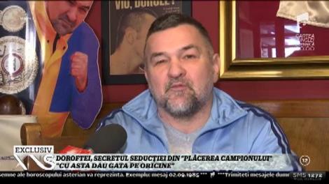 Doroftei, despre secretul seducţiei din "Plăcerea campionului": "Cu asta dau gata pe oricine!"