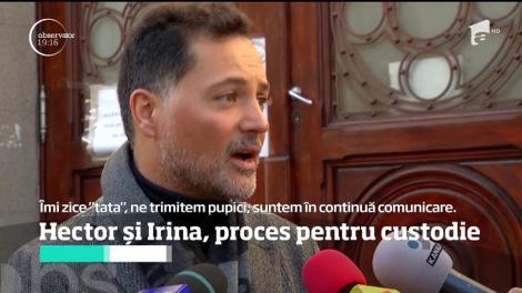 Miliardarul mexican Hector Bitar de la Pena și Irina, proces pentru custodie
