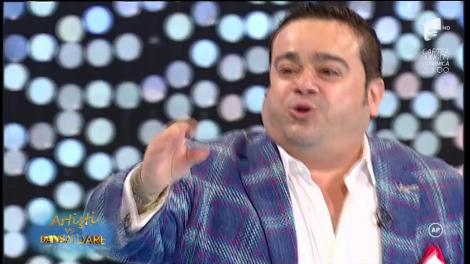 Bancuri pe bandă rulantă! Adrian Minune face glume pe seama înălțimii sale