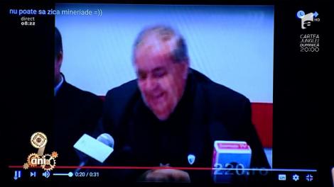 N-ai cum să nu te strici de râs, fie că ești supărat sau obosit! Cum se pronunță cuvântul MINERIADE în politică