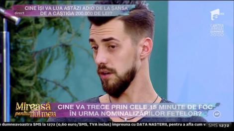 Radu: ”Interesul meu este să plec de aici”