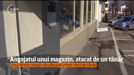 Angajatul unui magazin din centrul Constanţei, atacat cu un cuţit de un client!