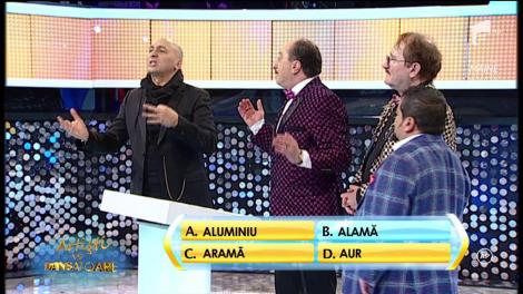 Rândul 3: Din ce material este confecționat saxofonul?