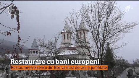 Banii europeni pentru restaurarea unei biserici din lemn