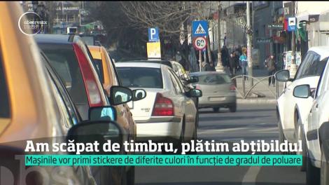 Timbrul de mediu a fost eliminat, dar şoferii nu scapă de taxe