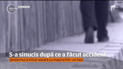 S-a sinucis după ce a făcut accident