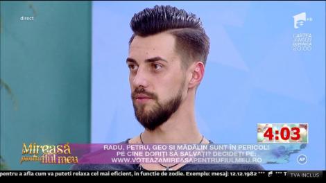 Radu atacă fetele: ”Noi bărbații suntem mai frumoși ca femeile. Nu avem nevoie de glet!”