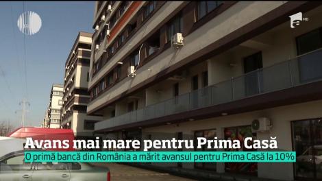 Avans mai mare pentru programul ”Prima Casă”