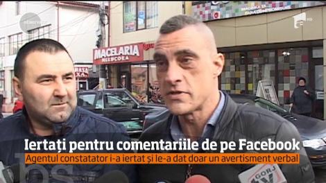 Iertați pentru comentariile de pe Facebook