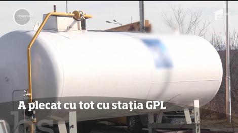 Clipe de panică!A plecat cu tot cu stația GPL