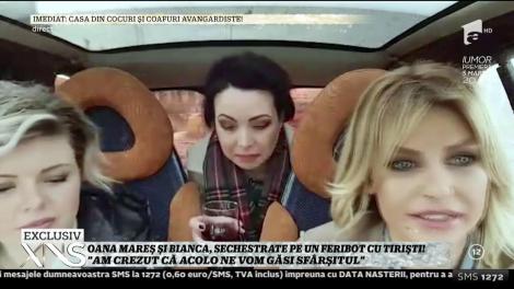 Oana Mareș și Bianca, sechestrate pe un feribot cu turiști