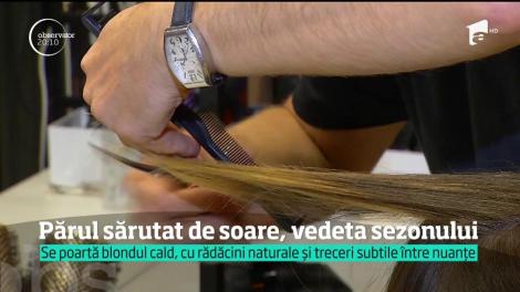 Se poartă părul sărutat de soare, în stilul frumoaselor brazilience de pe Copacabana