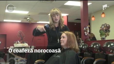 O coafeză norocoasă