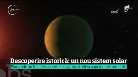 NASA a făcut o descoperire istorică: un alt sistem solar, similar cu al nostru şi destul de aproape de noi, în Galaxie