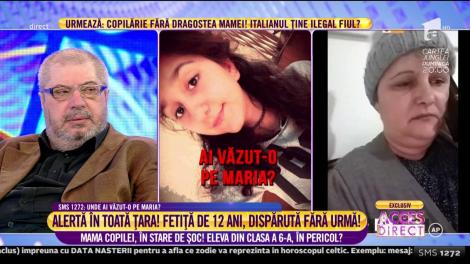 Alertă în toată țara. O fetiță de 12 ani a dispărut fără urmă!