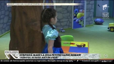 Surpriză mare la ziua fetiței Oanei Roman. Vedeta a înlemnit când a văzut cine a intrat pe ușă!