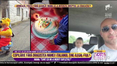 Copilărie fără dragostea mamei, la numai patru anișori! ”Simt că mi-a murit sufletul”