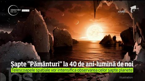 NASA anunţă o descoperire istorică! 7 planete de mărimea pământului orbitează în jurul unei stele