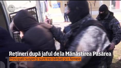 Rețineri după jaful de la Mănăstirea Pasărea