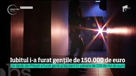 Jaf de 150.000 de euro în Pitești. Tânăra a fost tâlhărită de iubit şi de fosta soţie a acestuia