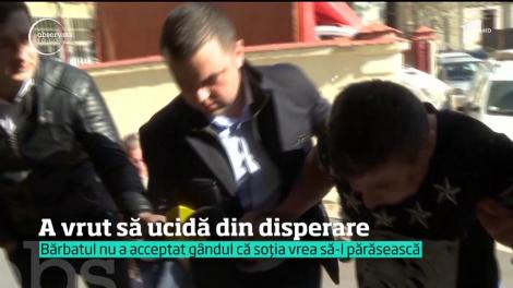 A vrut să-și ucidă soția din disperare!