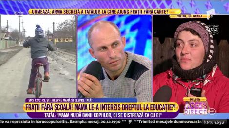 Mama acuzată că-și ține copiii nemâncați: ”Eram călcată pe gât, mă bătea mereu”