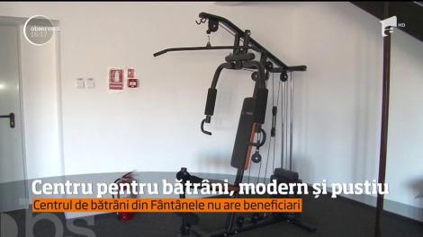 Centru pentru bătrâni din Prahova, modern și pustiu