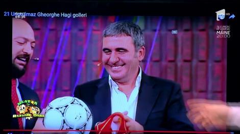 Smiley News: Hagi a făcut spectacol într-o emisiune TV din Turcia!
