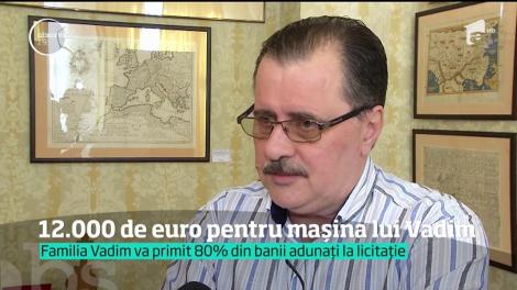 A fost bătaie pe limuzina lui Vadim Tudor. Maşina veche de şapte ani s-a vândut cu 12 mii de euro
