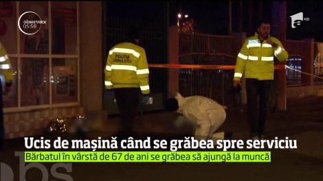 Un bărbat a fost spulberat de o maşină, în timp ce alerga să prindă un autobuz pe Şoseaua Chitilei din Bucureşti
