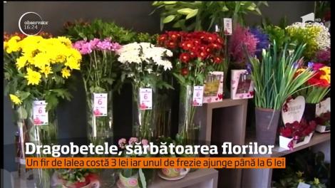 De Dragobete vânzările la flori au crescut 25 la sută