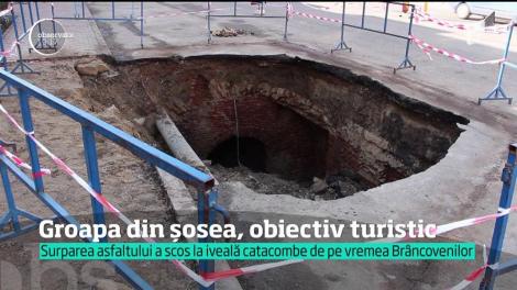 Groapa din şosea, obiectiv turistic la Râmnicu Sărat